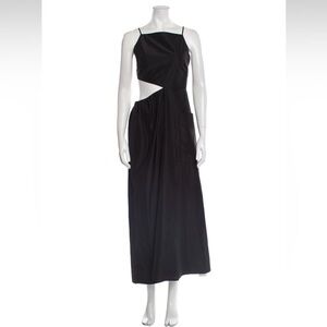 Tibi black cutout dress size 6 NWOT